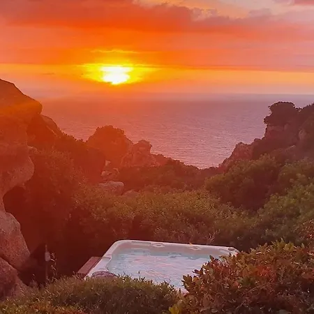 Rocce Rosa Villa Con Hot Tube Nelle Rocce Villa Costa Paradiso