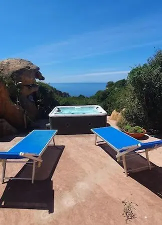 Rocce Rosa Villa Con Hot Tube Nelle Rocce Villa Costa Paradiso